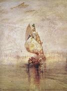 Joseph Mallord William Turner The Sun of Venice going to sea (mk31) France oil painting artist